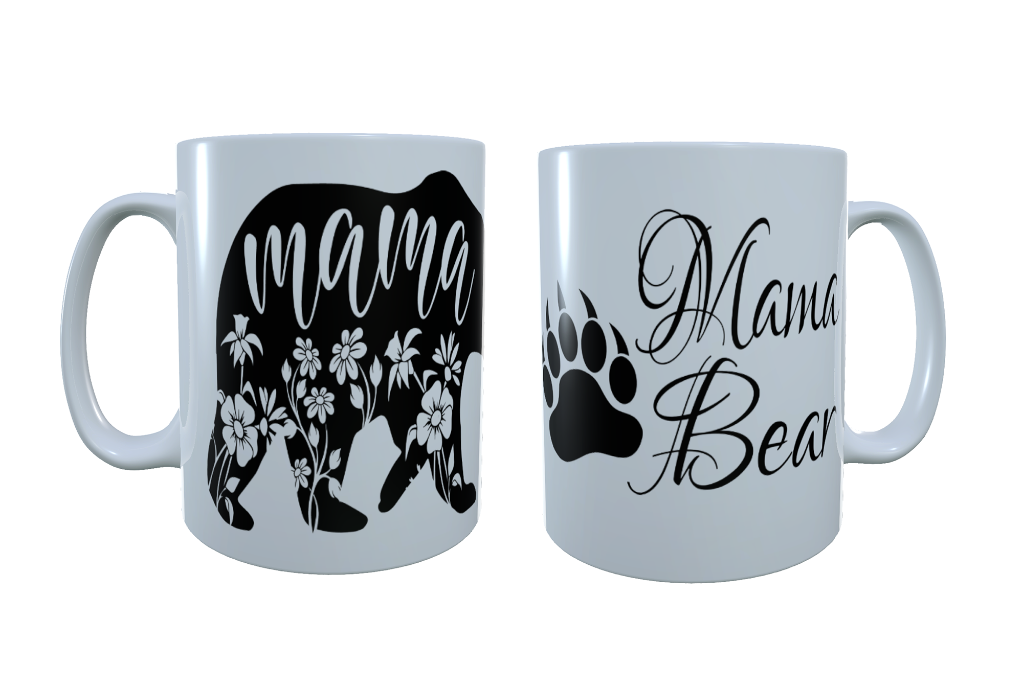 Mama Bear Ceramic Mug, Family Mug, Mama Bear Mug, Gift for Mum